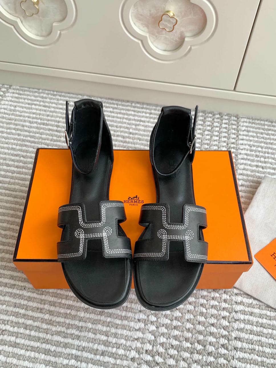 Hermes flat sandal-11